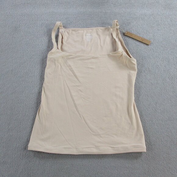 Skims Cami Tank Top Womens Small Sand Back Smoother Scoop Neck Fits Everybody - Picture 2 of 8